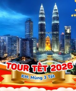 Liên Tuyến 2 Nước: Hà Nội - Malaysia - Singapore 5 Ngày Bay Vietnam Airlines