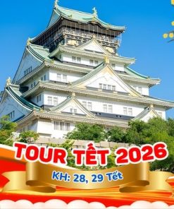 Du Lịch Nhật Bản: Hà Nội - Tokyo - Núi Phú Sĩ - Nagoya - Kyoto - Osaka - Trượt Tuyết 6 Ngày Bay Vietjet Air