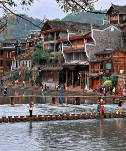 Alternative view of Du Lịch Trung Quốc: Hà Nội - Ân Thi - Phượng Hoàng Cổ Trấn - Trương Gia Giới 5 Ngày Bay West Air