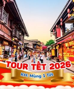 Du Lịch Trung Quốc: Hà Nội - Trùng Khánh - Từ Khí Khẩu - Hồng Nhai Động - Công Viên Gấu Trúc - Trượt Tuyết Kim Phật Sơn 5 Ngày Bay West Air