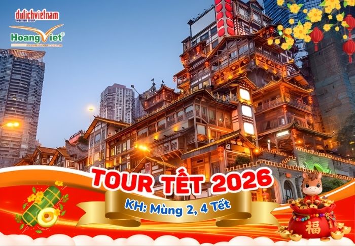 Du Lịch Trung Quốc: Hà Nội - Trùng Khánh - Công Viên Gấu Trúc - Cửu Trại Câu - Trải Nghiệm Trượt Tuyết Kỳ Hiệp Câu 6 Ngày West Air - Ảnh 3